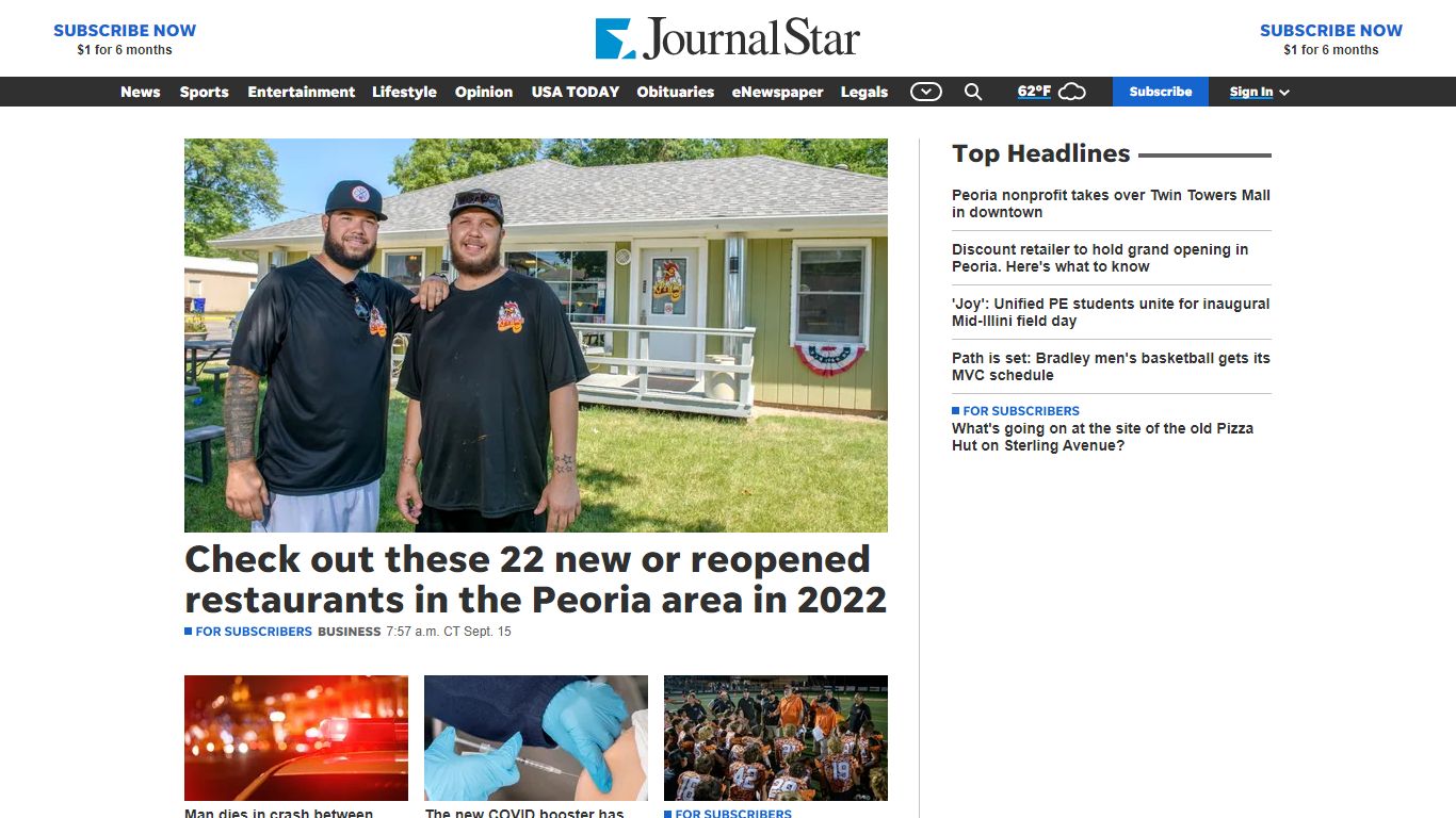 Journal Star: Local News, Politics & Sports in Peoria, IL